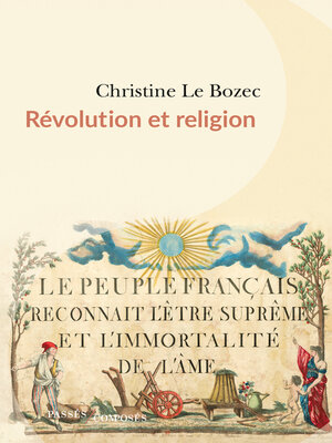 cover image of Révolution et religion